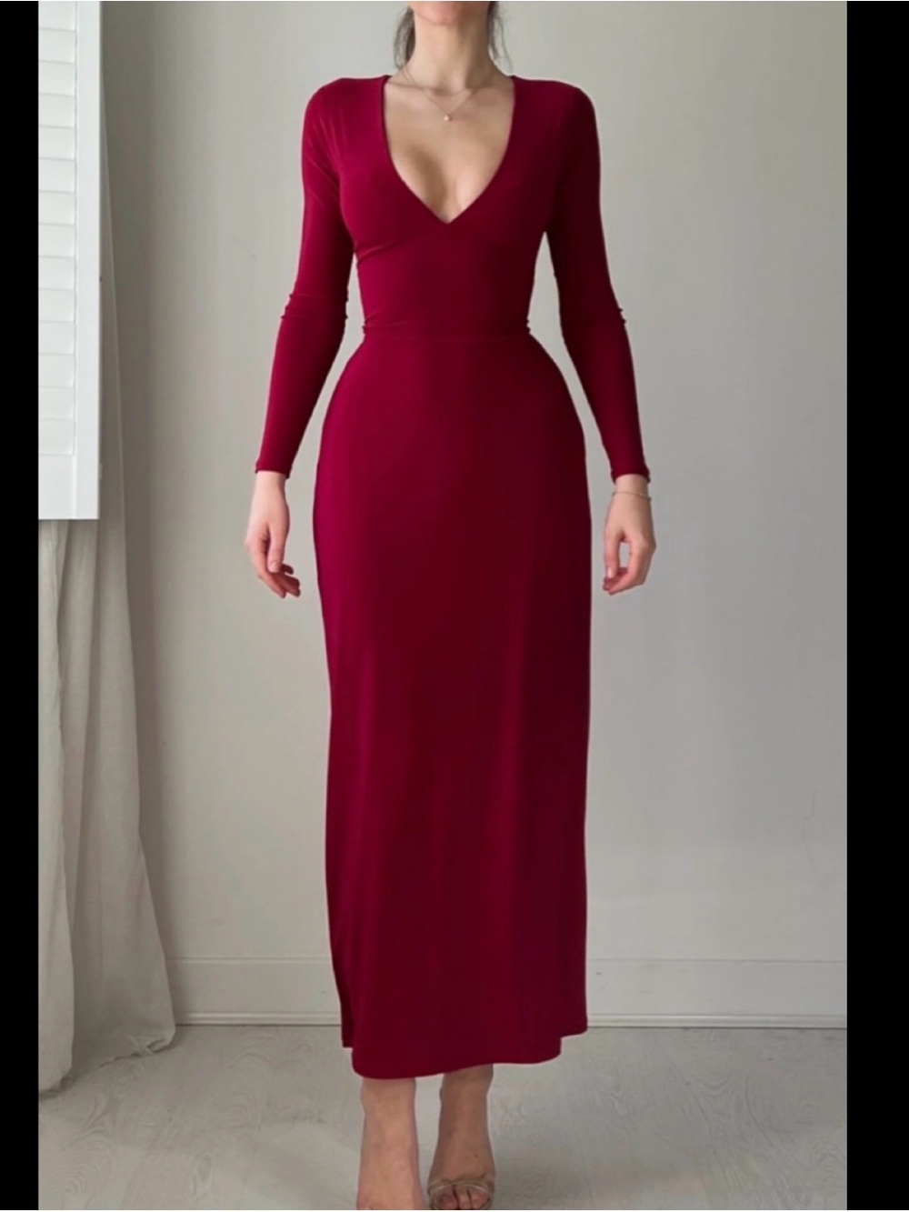Taylor Maxi Dress in Navy Blue